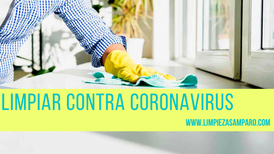 Limpiar contra coronavirus portada